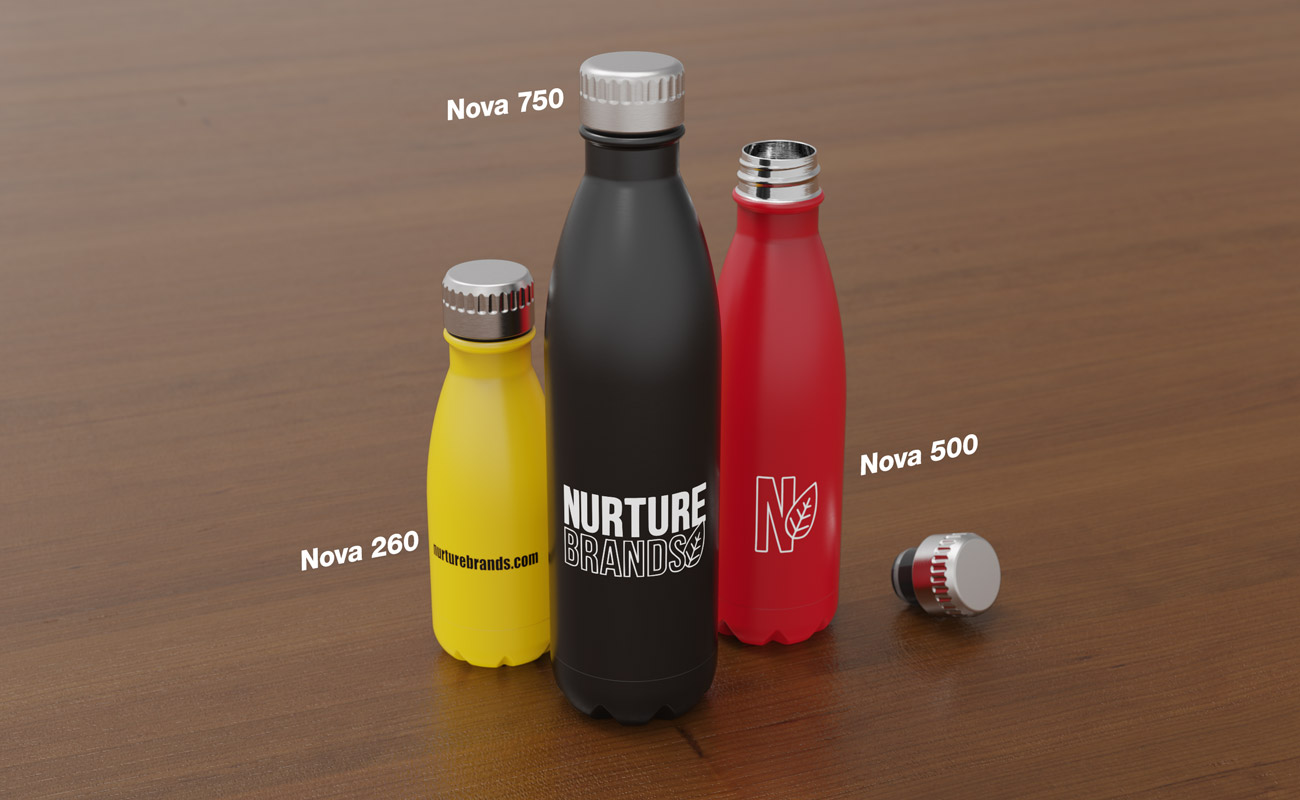 Nova - Branded Water Bottles Logo